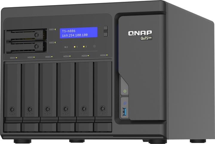 Image du produit QNAP TS-h886-D1602-8G (0 TB)