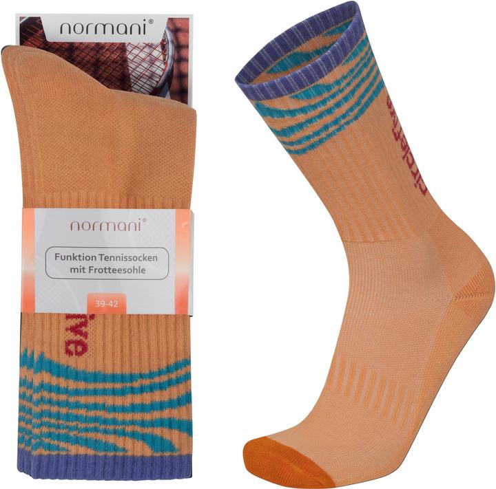 Produktbild Normani 4 Funktions Tennissocken mit Frotteesohle - 9387 (4er Pack, 43 - 46)