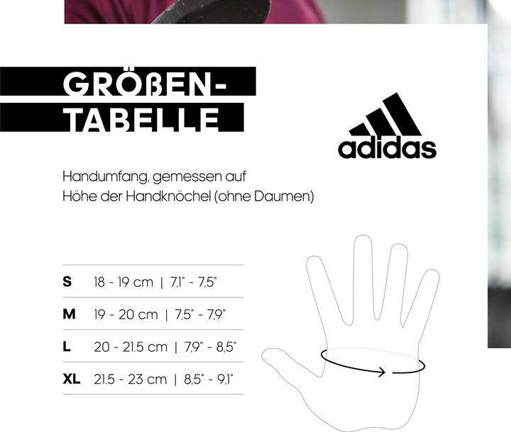 Nutritional values and ingredients adidas Essential Training Glove (L)
