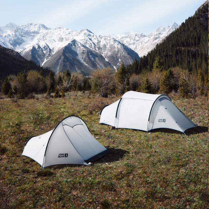 Actual product image Naturehike Namiot jim's gear daban 1 cnk2350ws012-snow white (Awning, 1 person)