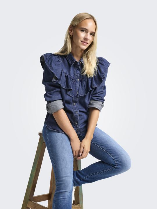 Produktbild Only Rüschen Jeanshemd (S)