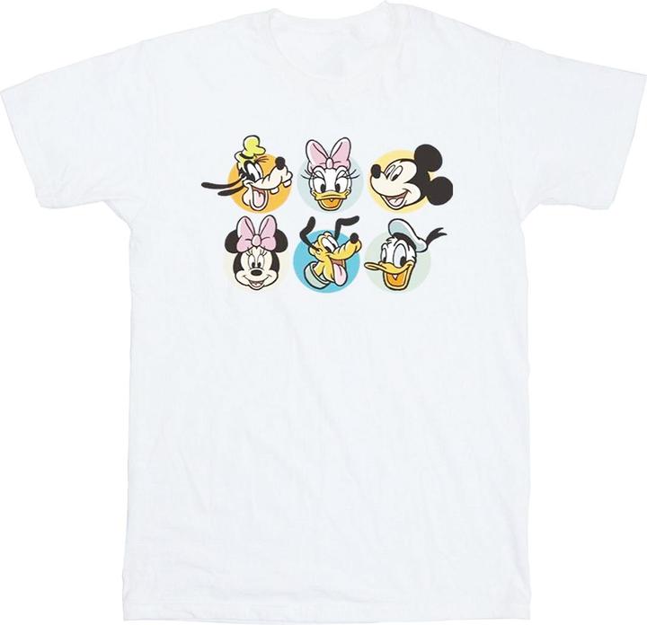 Disney Mickey Mouse And Friends Faces TShirt (XL)