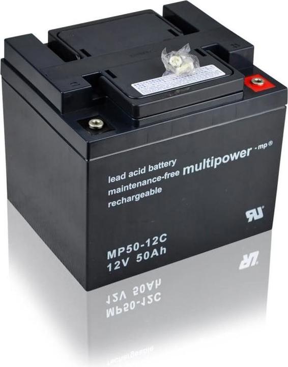 Image du produit Multipower MP50-12C Batterie AGM (12 V, 50 Ah)