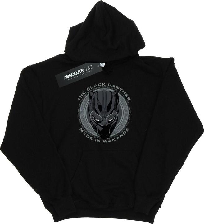 Actual product image Boys Black Panther Made in Wakanda Hoodie (152, 158)