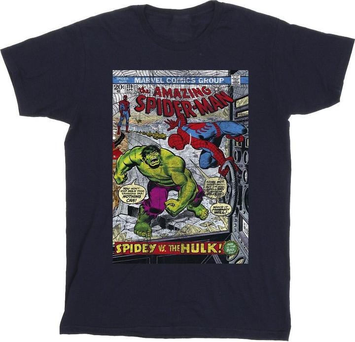 Produktbild SpiderMan VS Hulk Cover TShirt (M)
