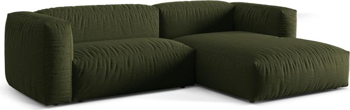 Image du produit Micadoni Canapé D'Angle Droit Modulaire, "Martina", 2 Places, 283x176x75 Fabriqué en Europe (Canapé d'angle)