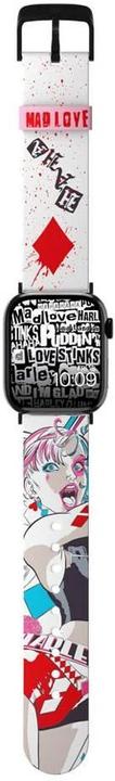 Produktbild Moby Fox Armband Smartwatch Harley Quinn Mad Love 22 mm (22 mm, Edelstahl, Silikon)