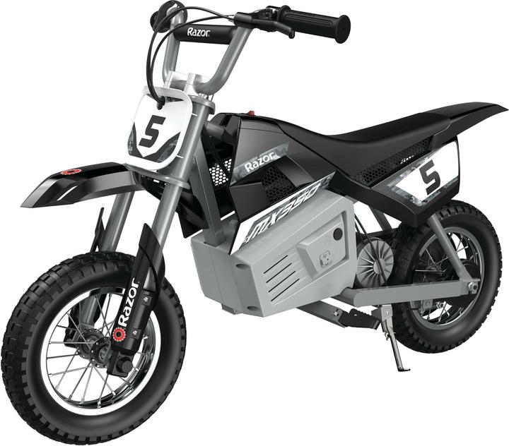 Razor Motor MX350 Dirt - Black Stickers (24 V)