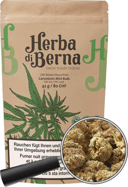 Produktbild Herba di Berna Cannatonic Indoor Mini Buds (21 g, Indoor)