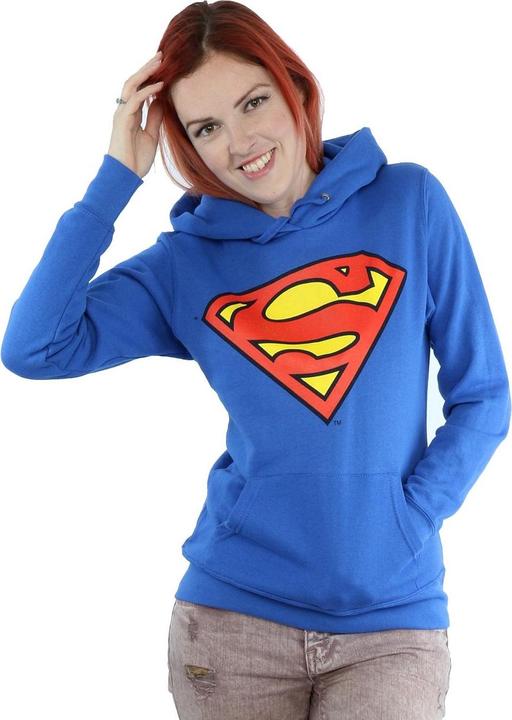 Immagine prodotto Superman Logo Felpa con Cappuccio Donna (XL)