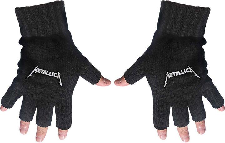 Image du produit Metallica Logo Gants sans doigts (Taille unique)