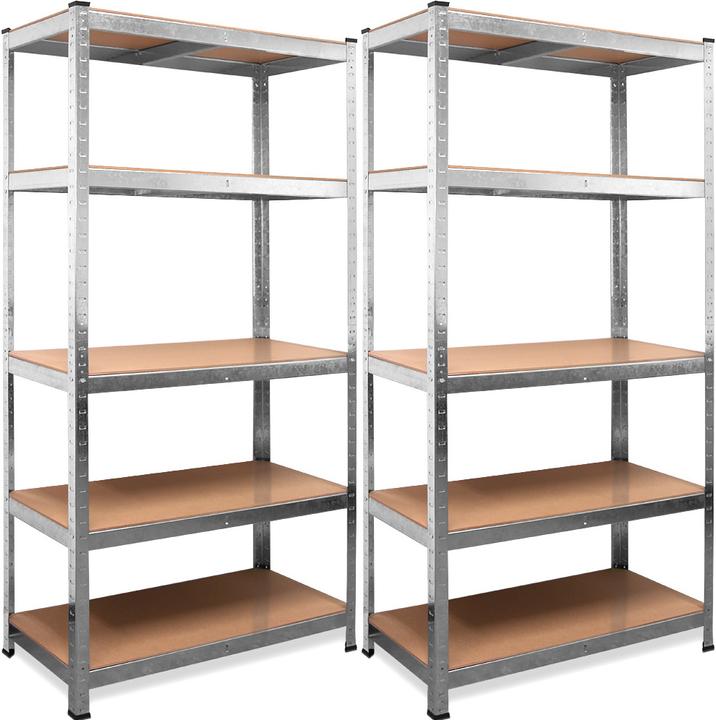 Monzana 2x storage shelves