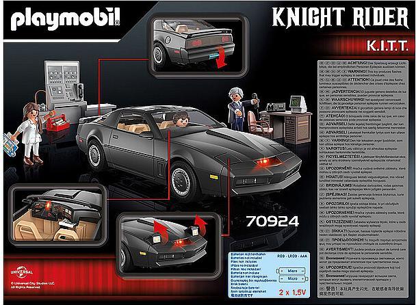 Actual product image Playmobil Knight Rider - K.I.T.T. (70924, Playmobil Knight Rider)