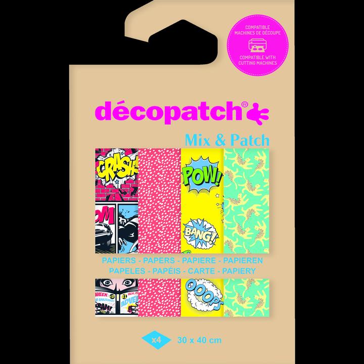 Image du produit Décopatch Papier de bricolage DP039C 30 x 40 cm, 4 feuilles (35 g/m², 1 x)