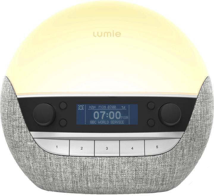 Image du produit Lumie LUXE 750DAB+ simulateur d'aube gris