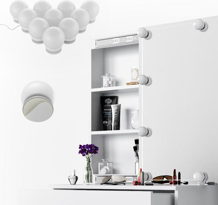 Actual product image Vicco Melle with lighting