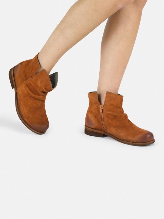 Actual product image Felmini WIDE FIT ORDERG W104 Low ankle boot in suede with inner zip. This style (39)