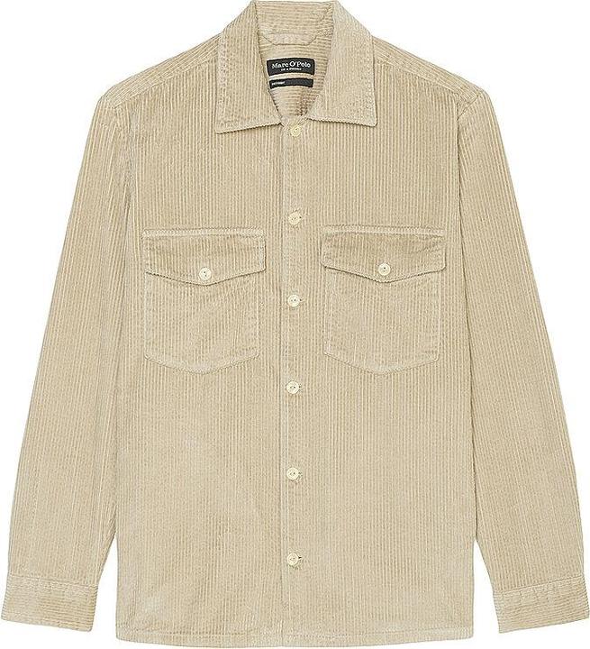 Actual product image Marc O'Polo Chest Pockets Overshirt Jonesboro Cream (XXL)