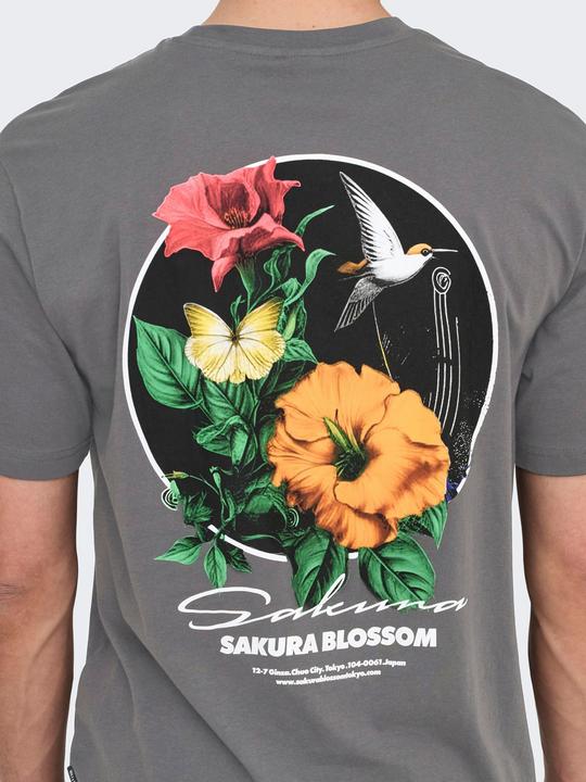 Produktbild Only & Sons Onskeane Rlx Ss Print Tee Noos (XL)