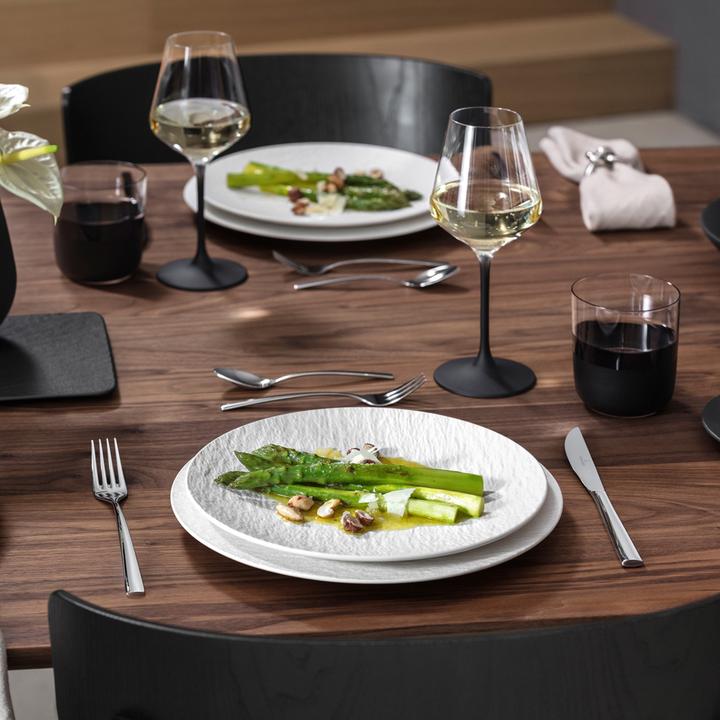 Image du produit Villeroy & Boch Assiette universelle Coupe Manufacture Rock blanc (1 x, 25 cm)