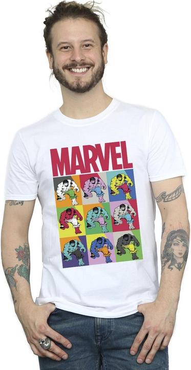 Actual product image Mens Hulk Pop Art T-Shirt (XL)