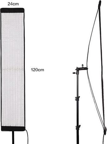 Image du produit Falcon Eyes Panneau LED flexible bicolore RX-29TDX 121x24 cm