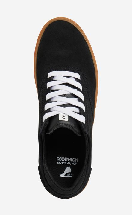 Produktbild Decathlon Skateschuhe Damen/Herren vulkanisiert - Vulca 500 II schwarz (46)