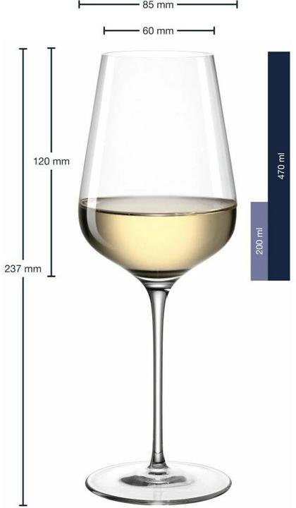 Image du produit Leonardo Brunelli (47 cl, 6 Verres, Verres à vin blanc)