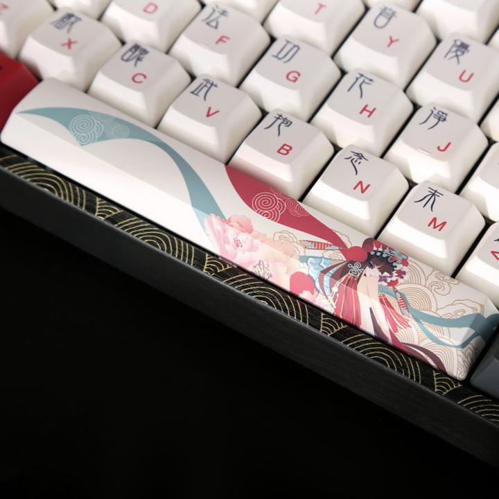 Image du produit Varmilo VEA108 Clavier de jeu Beijing Opera, MX-Brown, LED blanche - Disposition américaine (US, Filaire)