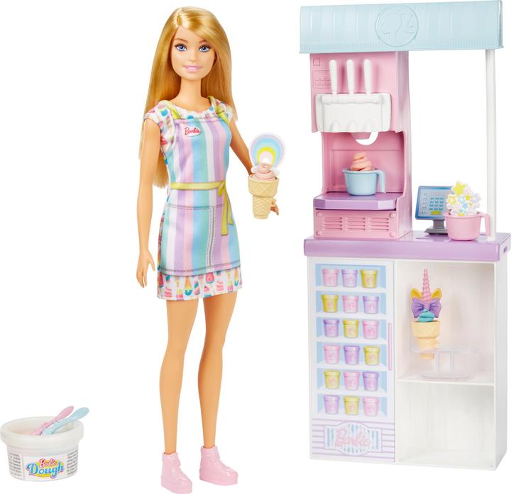 Actual product image Barbie Ice Cream Shop Playset