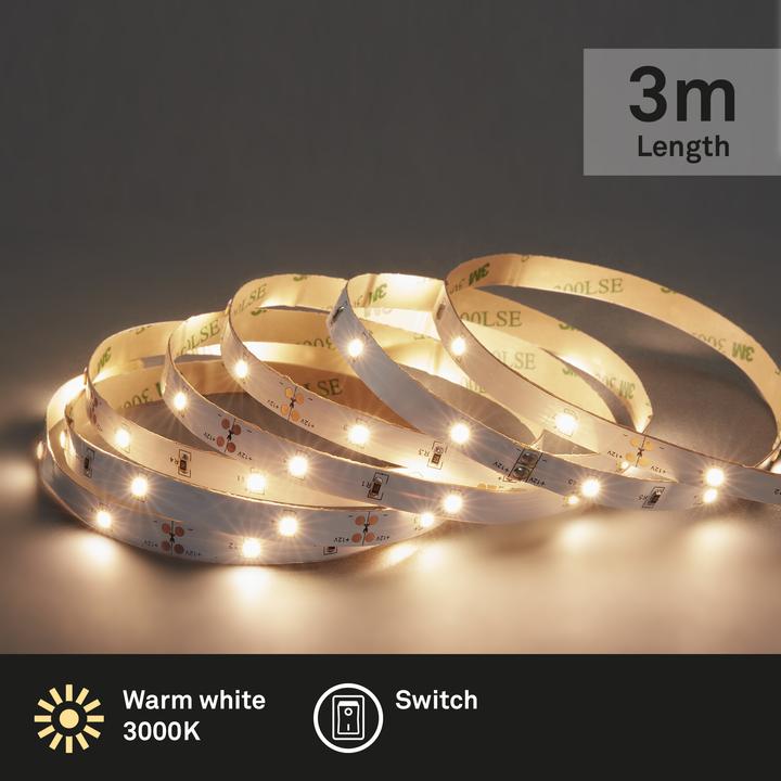 Image du produit Briloner LED Superline (Blanc chaud, 300 cm, Intérieur)