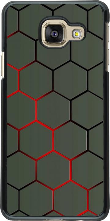Actual product image PhoneLook Cover Geometric Line red (Samsung Galaxy A3 (2016))