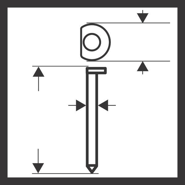 Produktbild Bosch Professional Zubehör Senkkopf-Stift 64-34 38 NR, 38