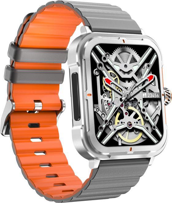 Actual product image EKO 5.2 NFC Connected Watch with flash memory and silicone wristband