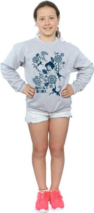 Image du produit Disney - Sweat THE JUGLE BOOK MOWGLI TALE - Fille (152, 158)