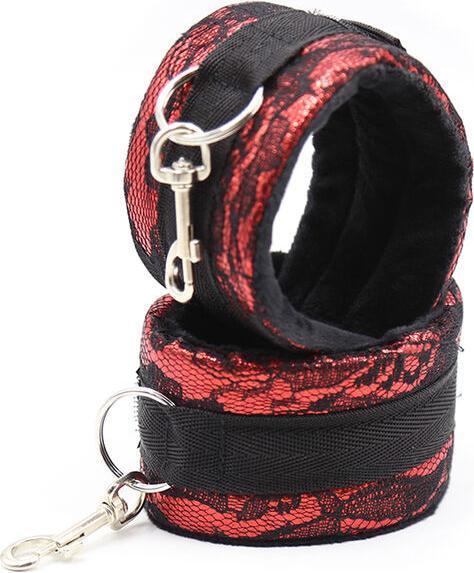 Produktbild Ohmama Fetisch Kurz Samtspitze Handfesseln Nylon