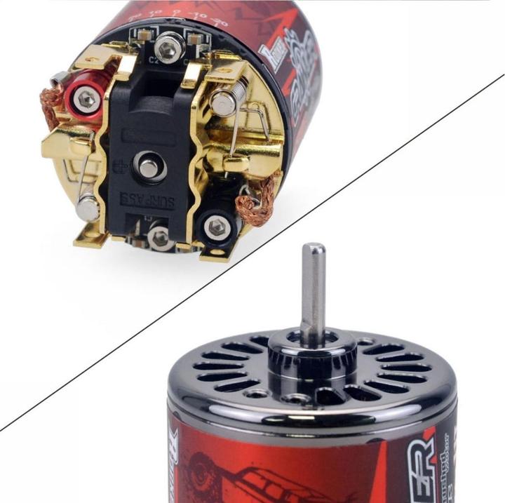 Actual product image Surpass Hobby Brushed Motor Crawler 540-PLUS 20T 9000 RPM, Auto Hold