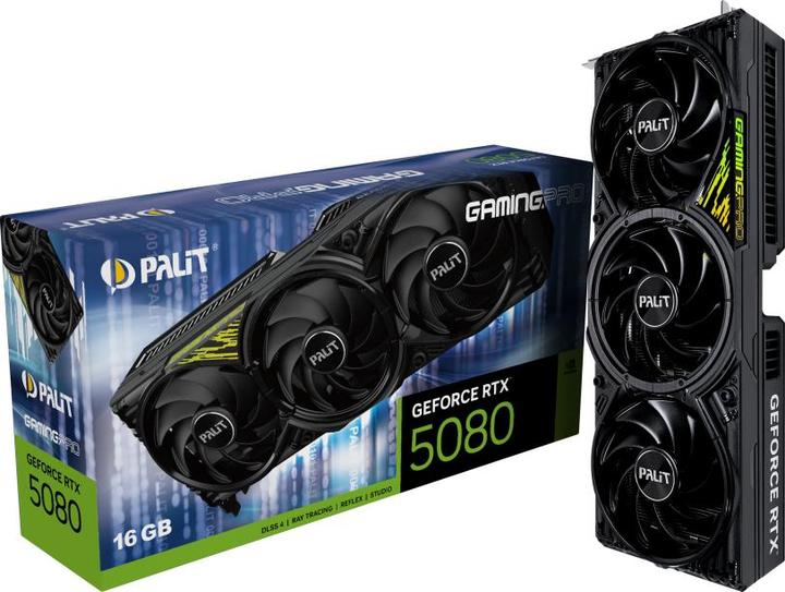 Immagine prodotto Palit GeForce RTX 5080 GamingPro V1 (16 GB)