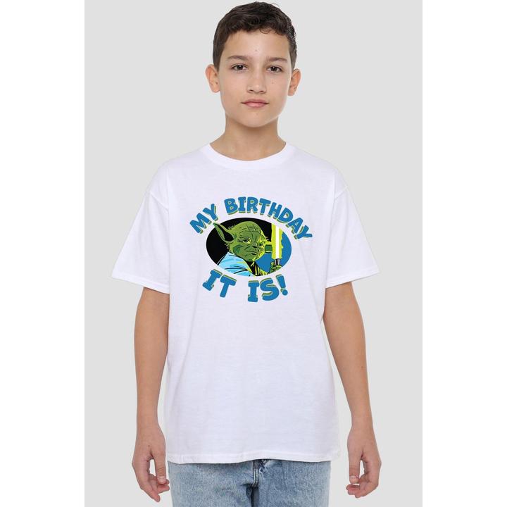 Image du produit Star Wars - T-shirt MY BIRTHDAY IT IS - Enfant (140)