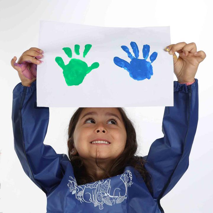 Actual product image Ses ECO finger painting (Green, Red, Yellow, 110 ml)