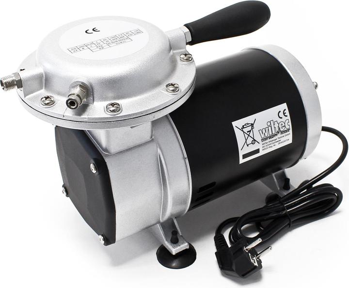 Produktbild Wiltec Unterdruck Membranpumpe 128-135 l/min AS29 ölfrei Klimaanlage
