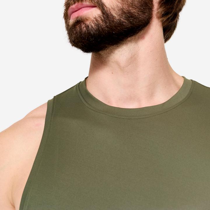 Immagine prodotto Domyos Tank Top Herren atmungsaktiv - khaki (XL)