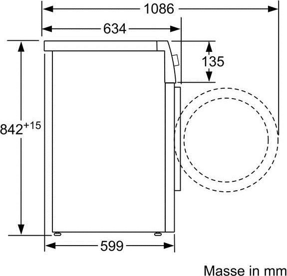 Image du produit Bosch Hausgeräte Wtyh7740ch (8 kg, Droite, Fiche CH)
