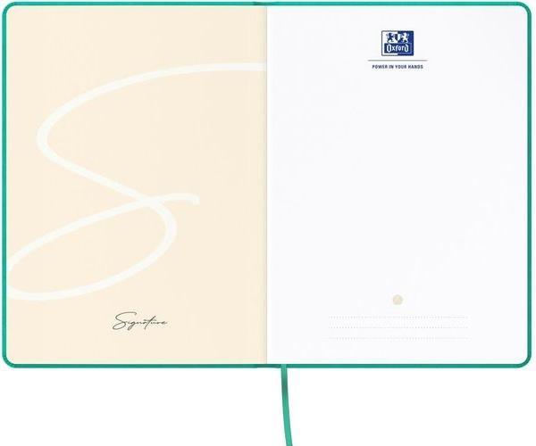 Actual product image Oxford Notebook "Signature", A5 (A5, Checked, Hardcover)
