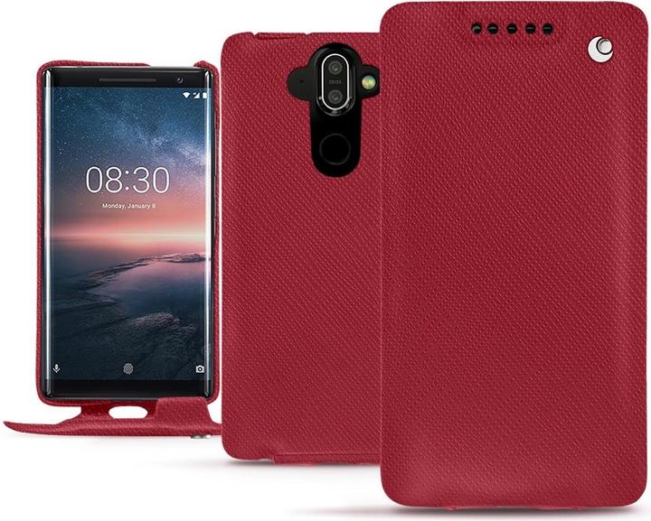 Actual product image Noreve Leather cover vertical (Nokia 8 Sirocco)