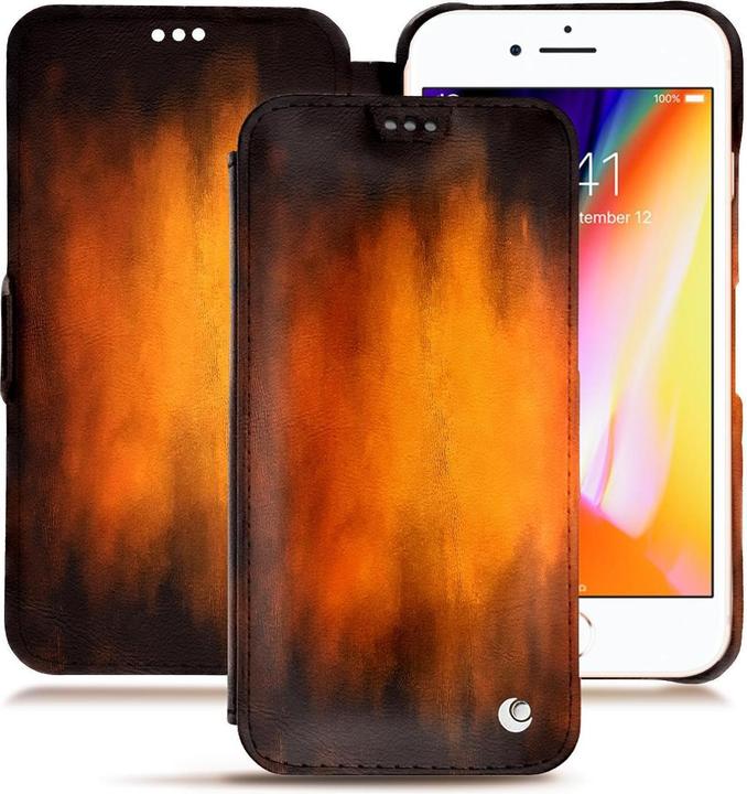Productafbeelding Noreve Lederen omslag horizontaal (Apple iPhone 8)
