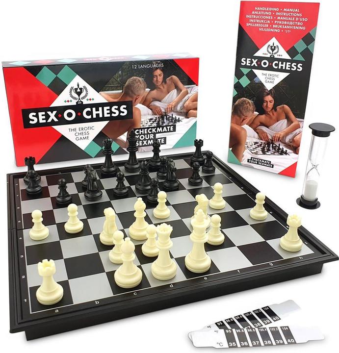 Actual product image Sexventures Sex o Chess (Board game, German, French, English, Italian, Dutch, Spanish, Swedish, Norwegian, Polish, Russian)