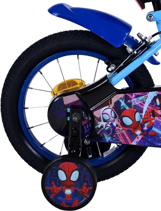 Immagine prodotto Spiderman Bicicletta per bambini Spider-Man da 14 pollici blu - sicurezza, comfort e divertimento a lungo
