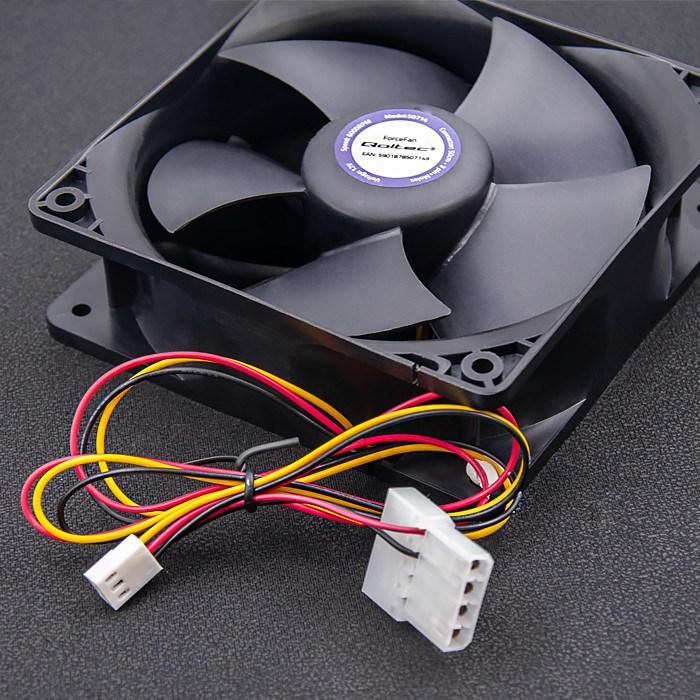 Produktbild Qoltec 50714 ForceFan 6000 RPM fan 120mm (120 mm, 1 x)