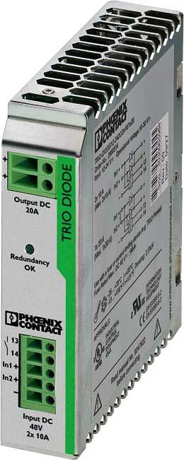 Phoenix Contact Diodenmodul, DIN-Schiene,48 Vdc, 20 A,EX
